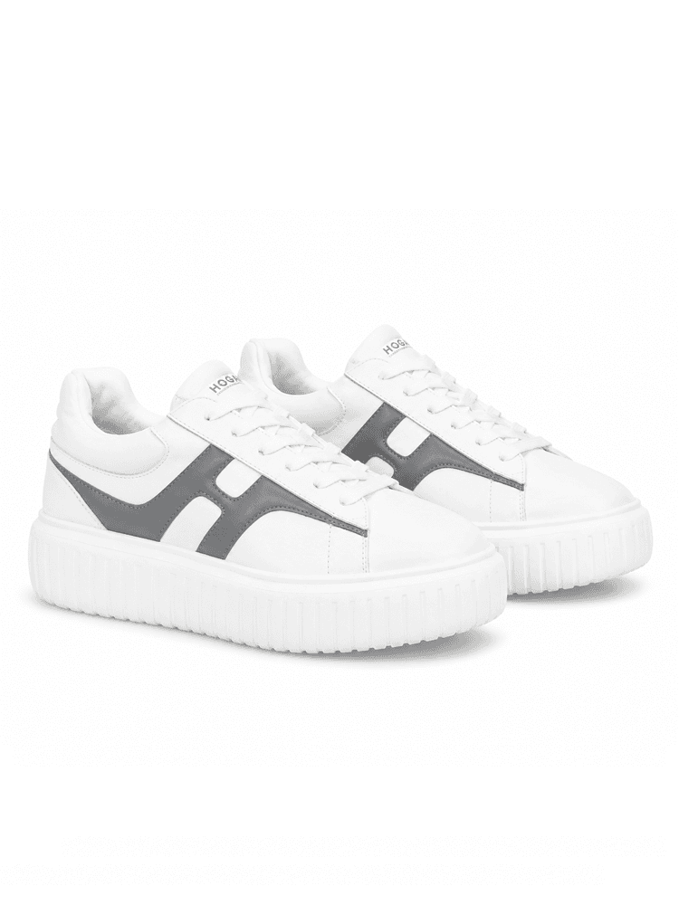 Hogan H-Stripes Silver