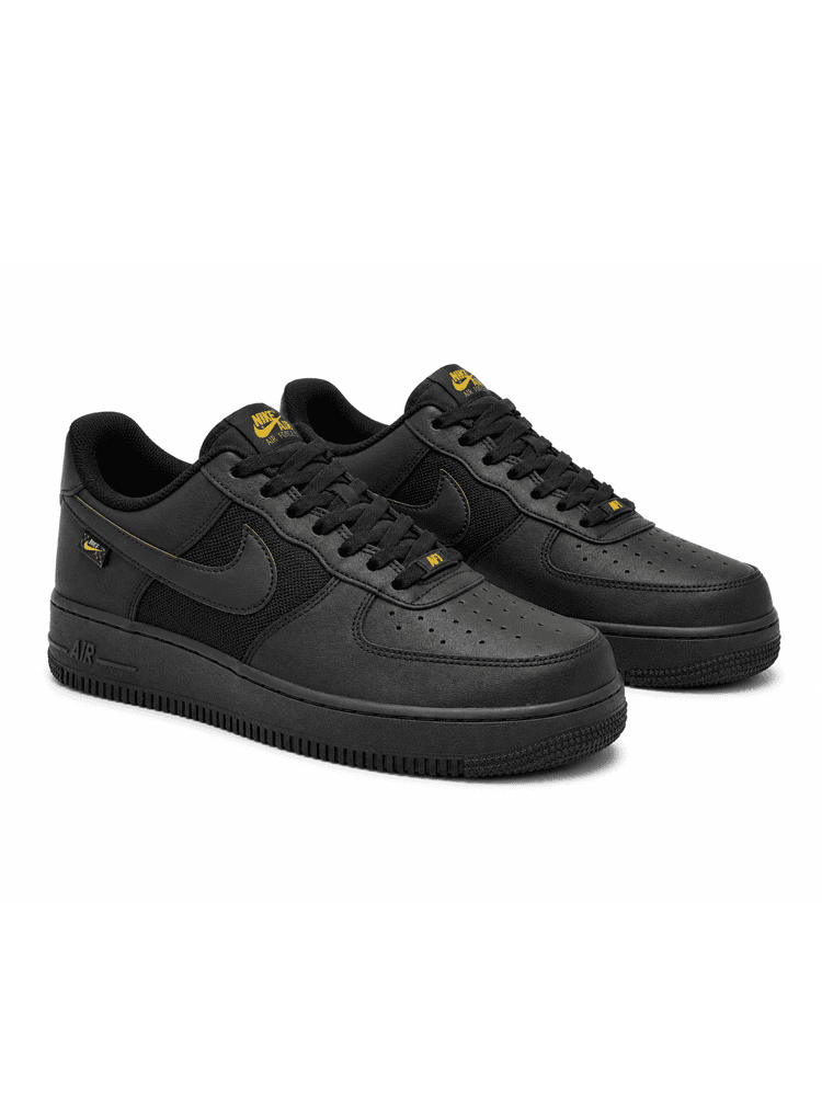 Nike Air Force 1 '07 Black University Gold